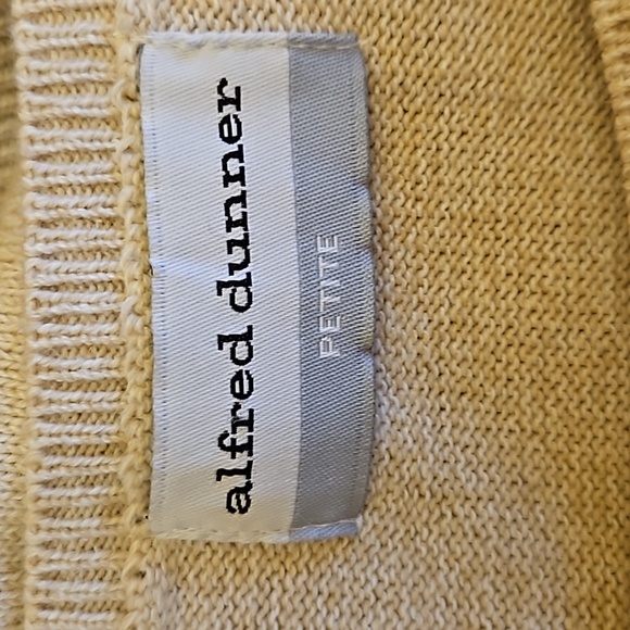 ALFRED DUNNER SWEATER SHORT SLEEVE PXL PETITE EMBROIDERY FLOWER VINTAGE - Picture 8 of 9
